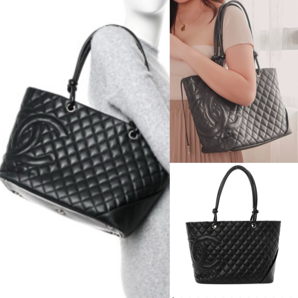 💎✨BEAUTIFUL✨💎 CAMBON CELEBRITY CHANEL TOTE - Picture 1 of 16